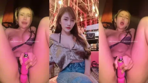 คลิปหลุด มีนา เรวดี อดีตเน็ตไอดอลชื่อดัง หันมาทำคอนเทนต์สยิวอีกครั้ง นั้งเบ็ดหีเขี่ยฟินครางเสียงดัง